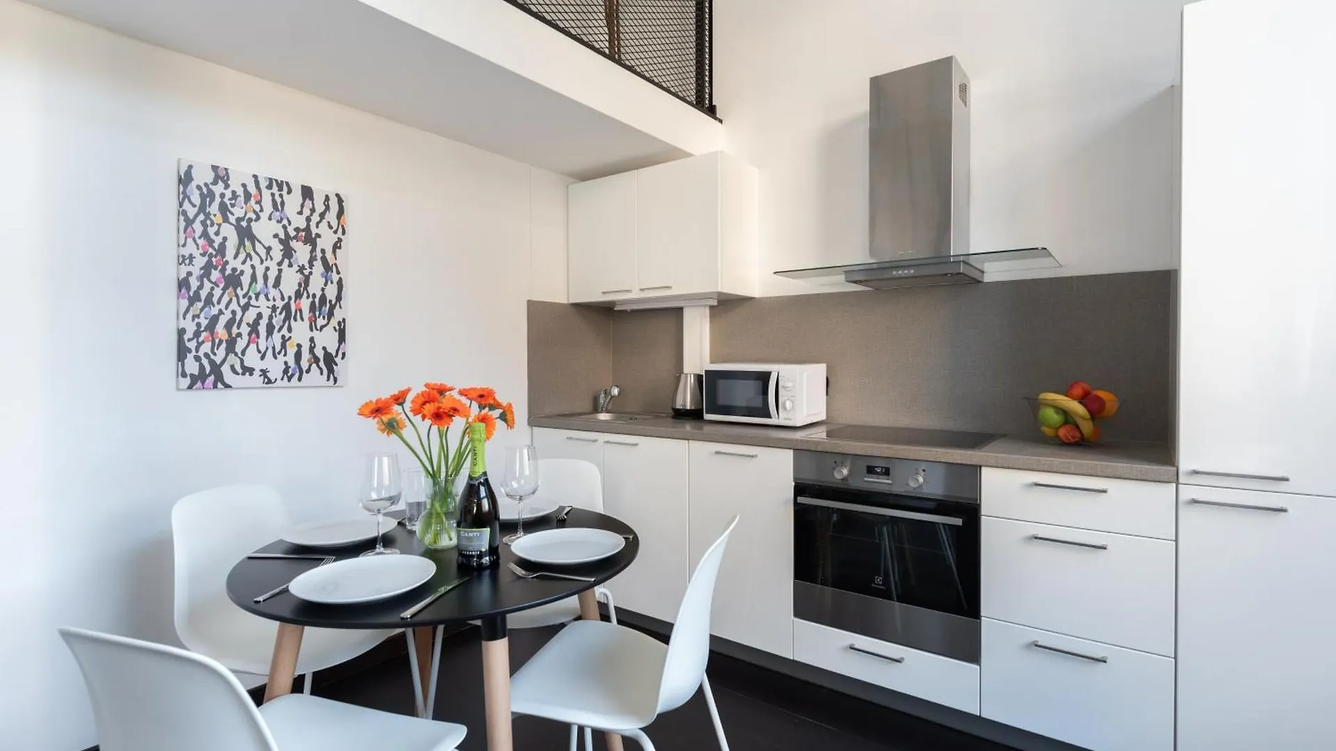 아파트 Modern Loft-Apartments In 프라하 체코