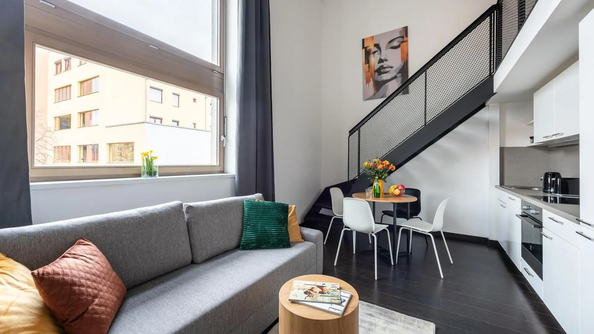 Modern Loft-Apartments In 프라하 아파트