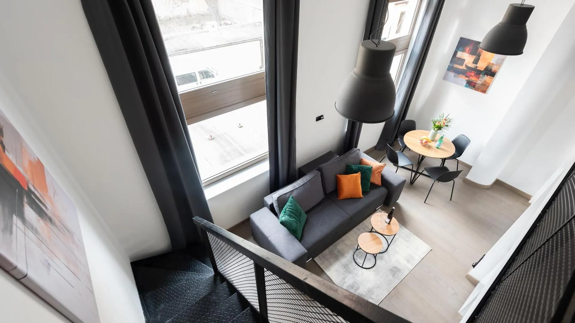 아파트 Modern Loft-Apartments In 프라하