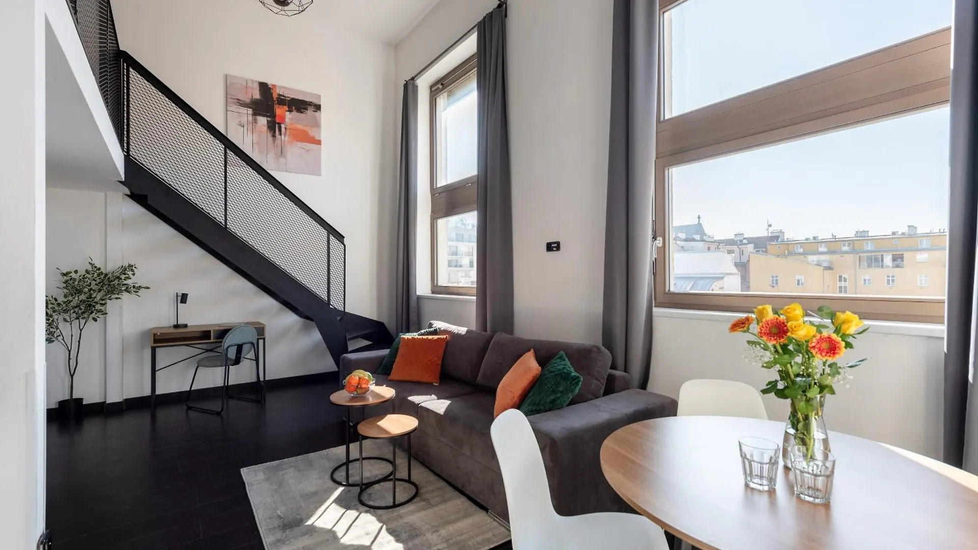 아파트 Modern Loft-Apartments In 프라하