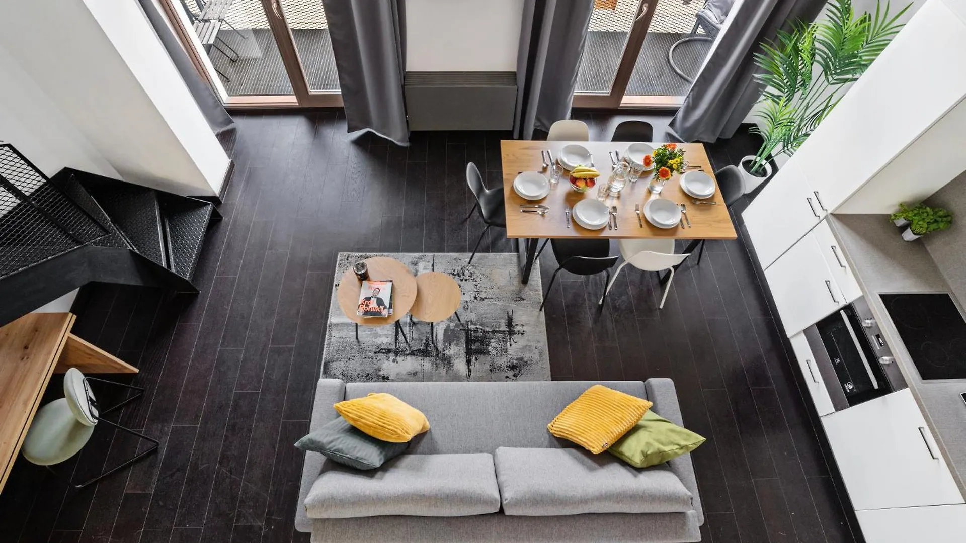 Modern Loft-Apartments In 프라하 0*,